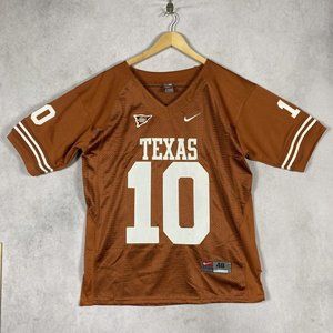 Texas Longhorns Nike Team Authentic football #10 Sewn Jersey Vince Young 48 M